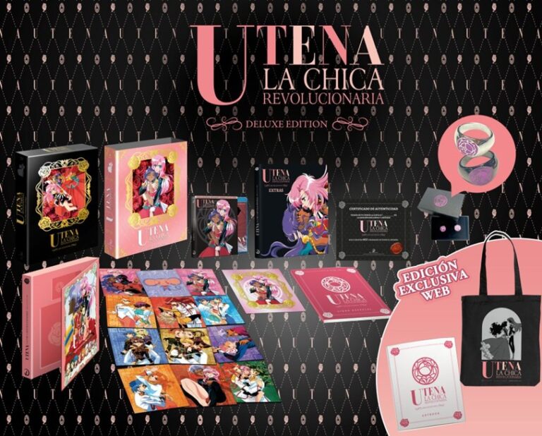 Utena sera en vente le 29 août dans Blu-Ray Deluxe Edition and DVD