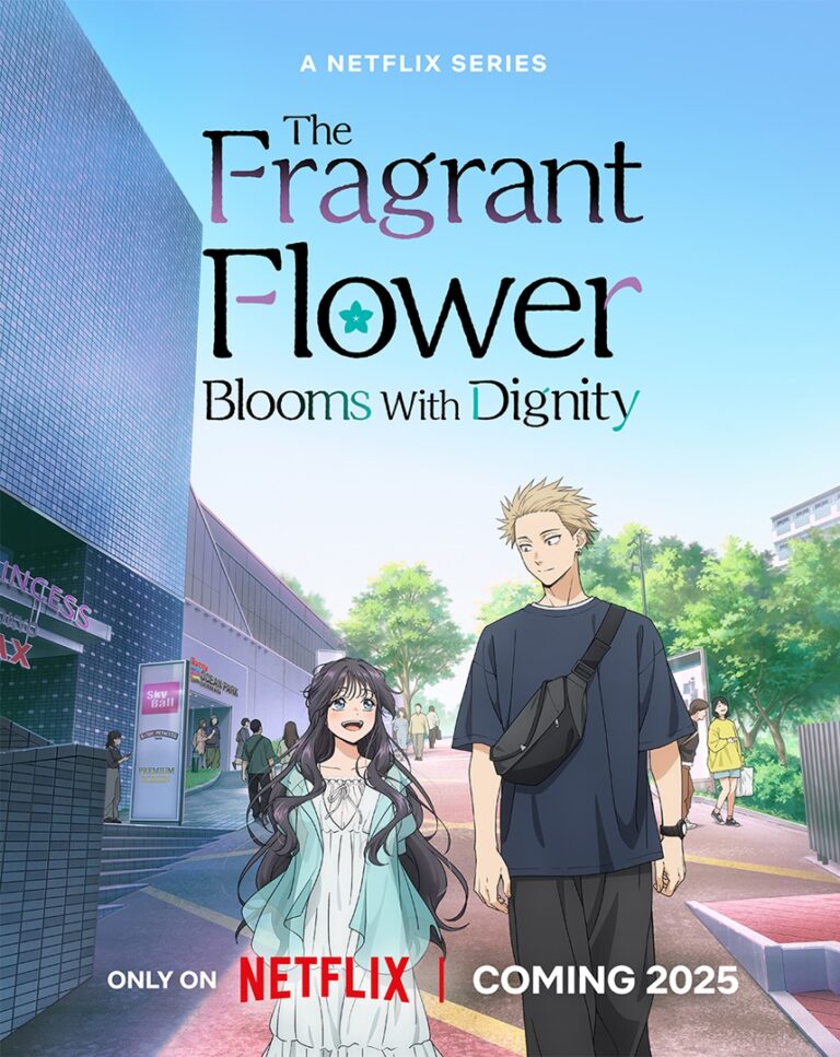 Enfin, il s'ouvre dans Netflix, avec du doublage et hebdomadaire, la noblesse des fleurs