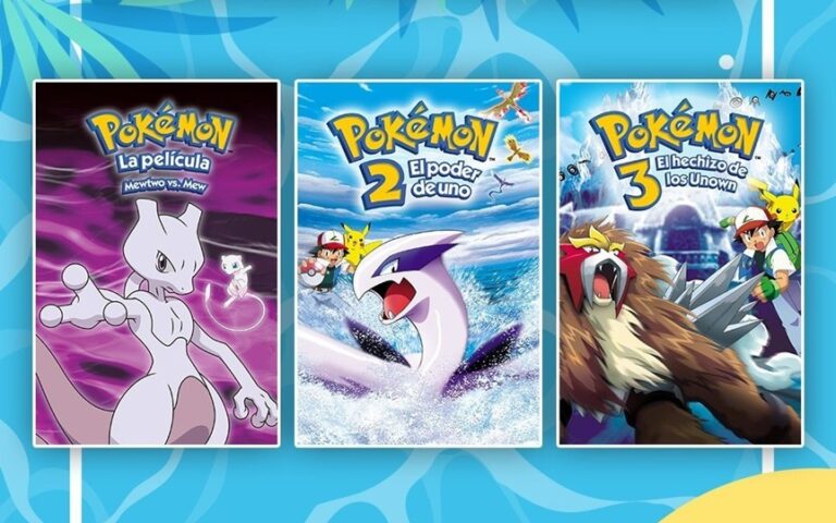 Détails concrets des trois premiers films Pokémon sur la chaîne YouTube officielle