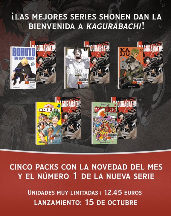 Kagurabachi arrive en Espagne dans plusieurs éditions de son premier volume pour Planet
