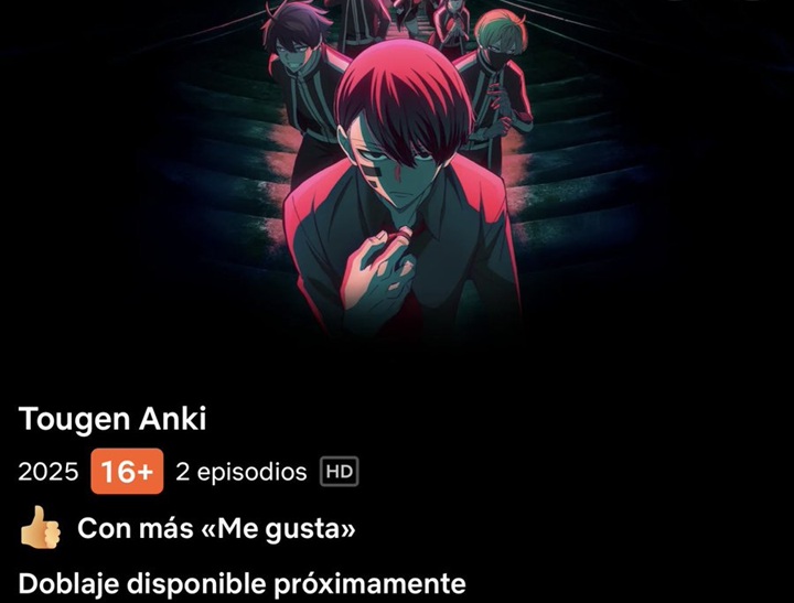 Netflix annonce bientôt du doublage pour Tougen