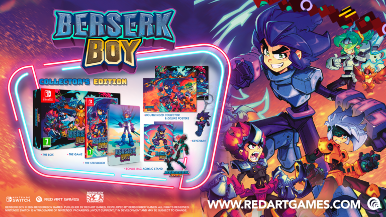 Berserk Boy est désormais disponible en format physique sur Nintendo Switch