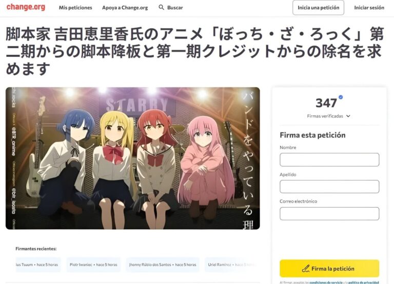 Les fans disent avoir « battu » le scénariste de Bocchi le Rocher !