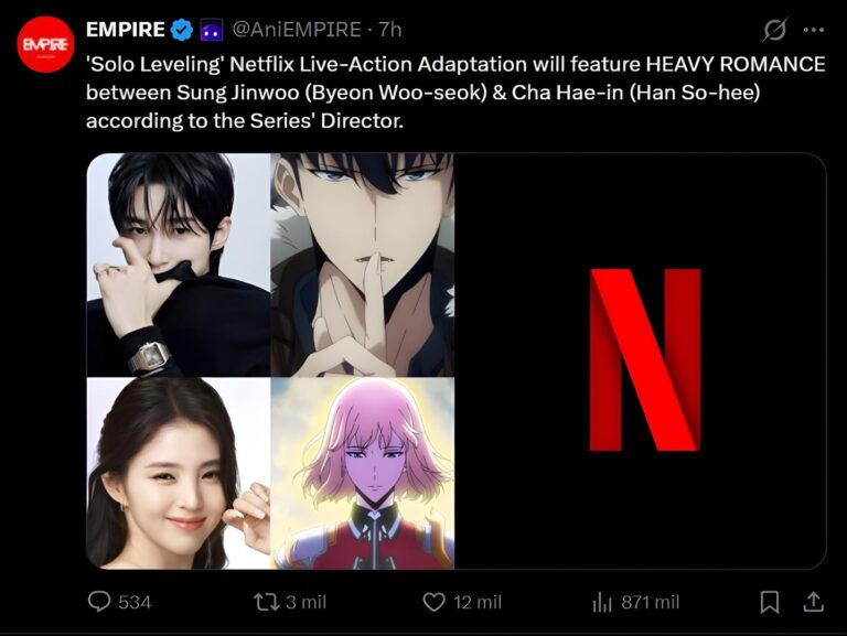 Juste un nivellement romantique ? Rumeur sur les fans des alarmes Live-Action