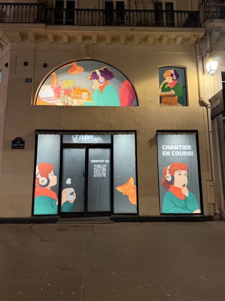 Lofi Girl ouvre son propre café officiel à Paris