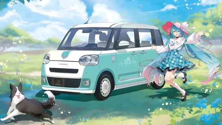 Voulez-vous conduire avec Hatsune Miku ? Découvrez cet accessoire de voiture