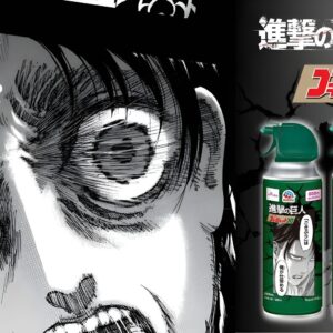L'Attaque des Titans lance son propre insecticide au Japon