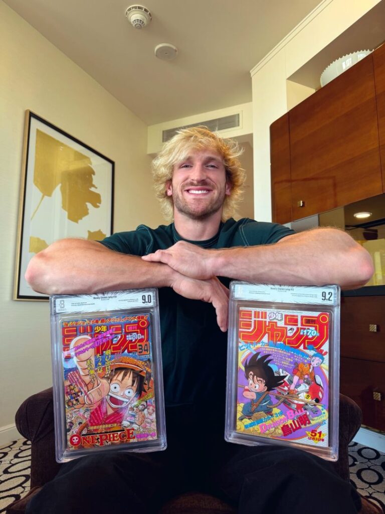 Logan Paul dépense un demi-million en manga et le fandom adore ça