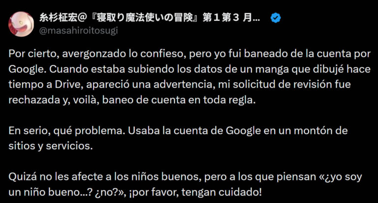 Google interdit un caricaturiste japonais
