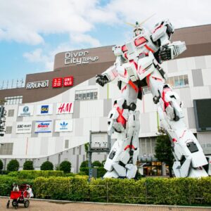 La statue géante de la Licorne Gundam sera démantelée en août