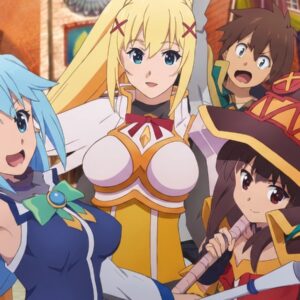 La saison 4 de KonoSuba arrive en 2027 et elle change (encore) de studio
