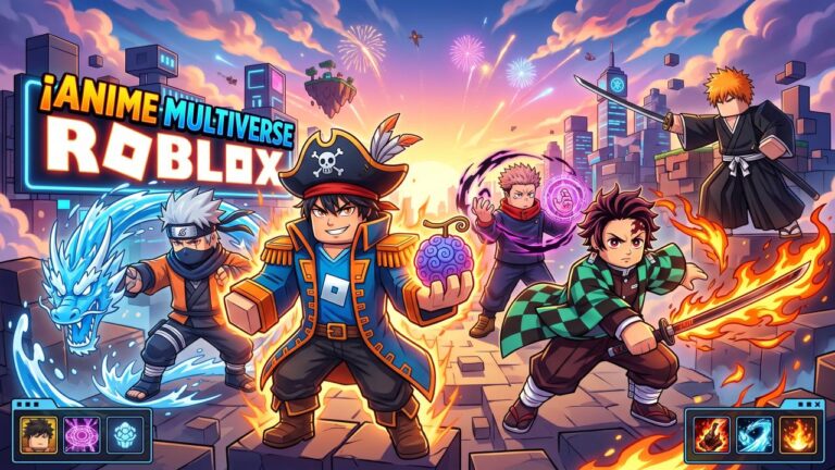 Top 10 des jeux d'anime et Roblox que Debes Jouer