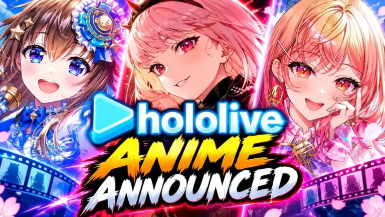 Le premier anime télévisé de Hololive arrive du Studio KAI pour le 10e anniversaire