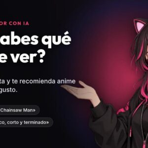 Esta IA otaku te da recomendaciones de anime y manga mejores que cualquier top 10