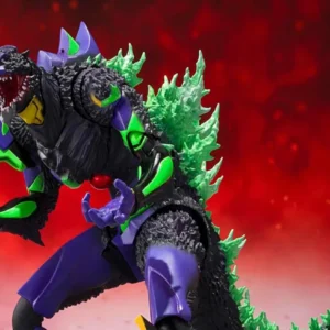 Godzilla et Evangelion fusionnent en une monstrueuse unité-01 pour une nouvelle figurine SHMonsterArts