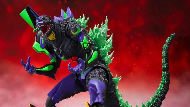 Godzilla et Evangelion fusionnent en une monstrueuse unité-01 pour une nouvelle figurine SHMonsterArts